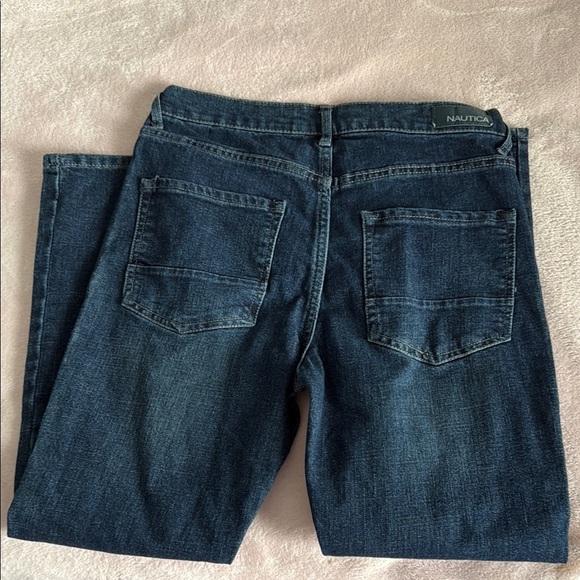 Nautica Blue Straight Jeans Classic Denim - Picture 2 of 3